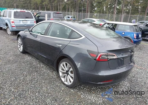 2018 Tesla Model 3 Long Range/Performance from USA, damaged, VIN 5YJ3E1EB1JF090907